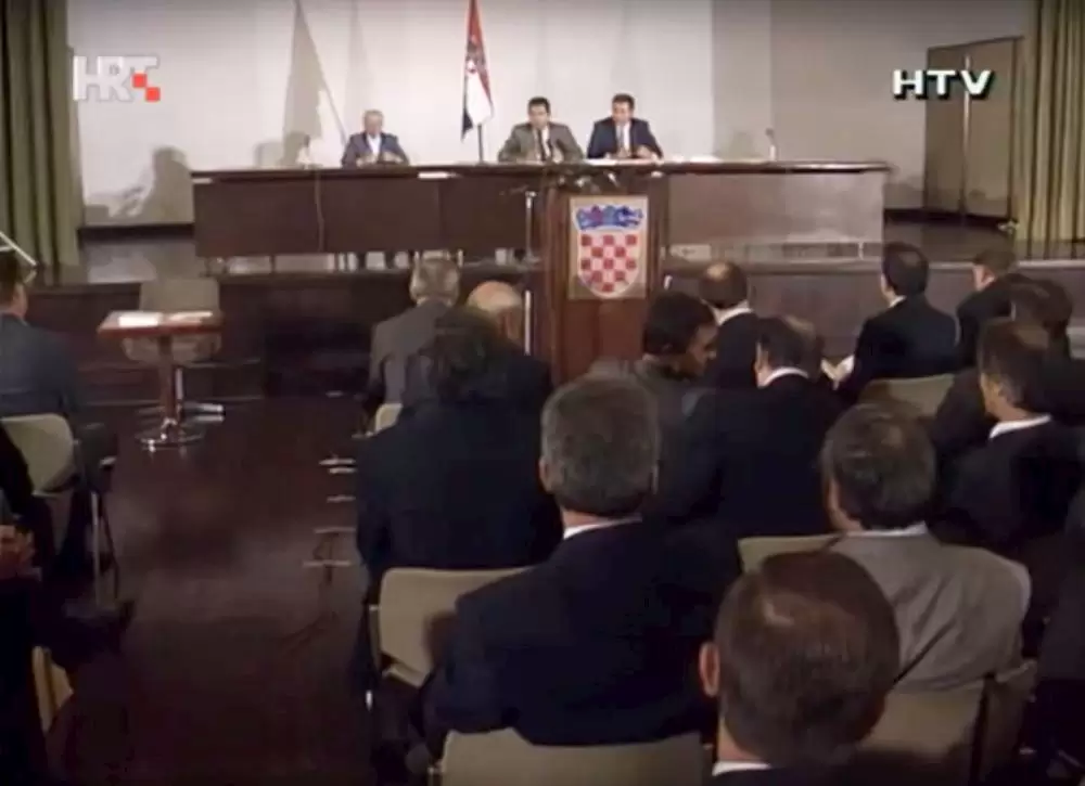 odluku je procitao seks danas se obiljezava dan kad je hrvatska raskinula sve veze s jugoslavijom